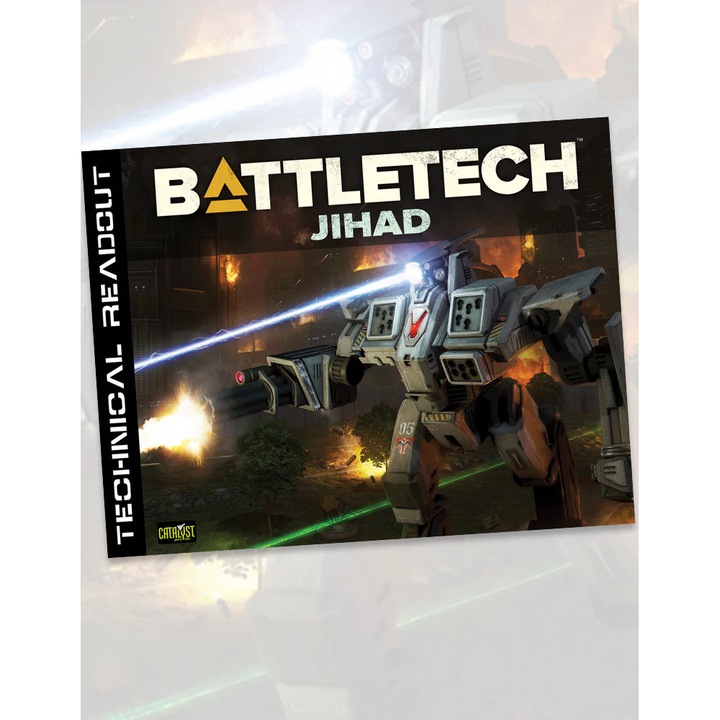 BattleTech Technical Readout Jihad, joc de societate, Catalyst Game Labs, detalii despre 'Mech-uri, 2022