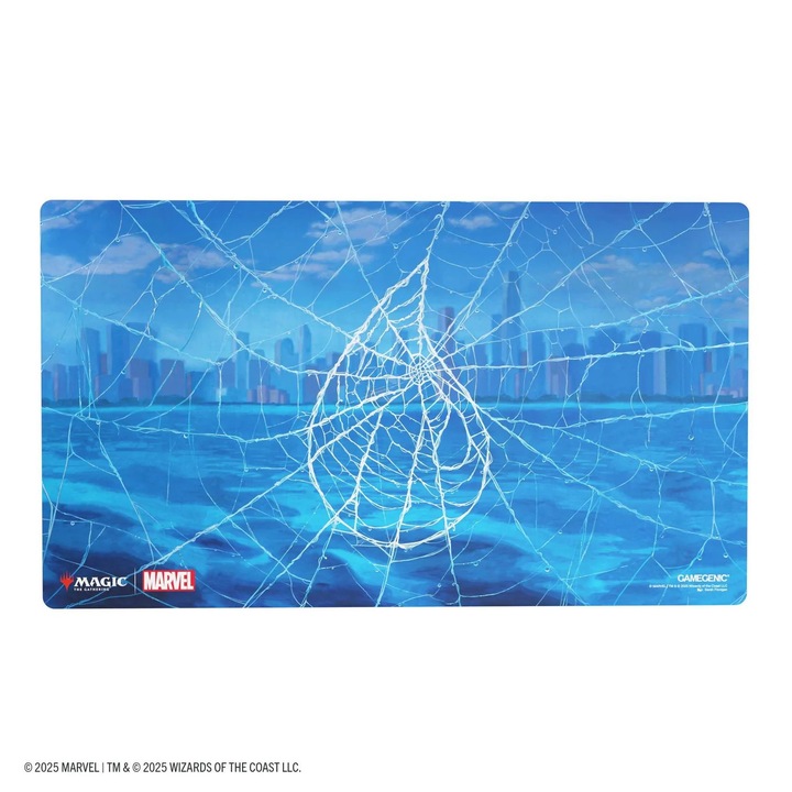 Playmat Gamegenic Spider-Man Island Edition, лъскав дизайн, размер 61x35см, многоцветен