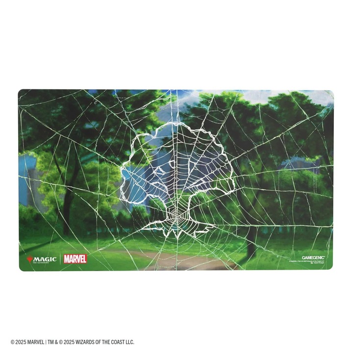 Playmat Gamegenic Spider-Man Forest, лъскаво покритие, размер 61x35см