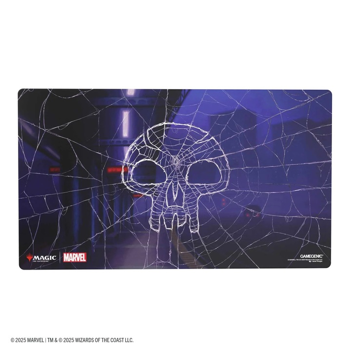 Playmat Gamegenic Spider-Man Swamp Edition, лицензиран, блестящ дизайн, 610x350мм