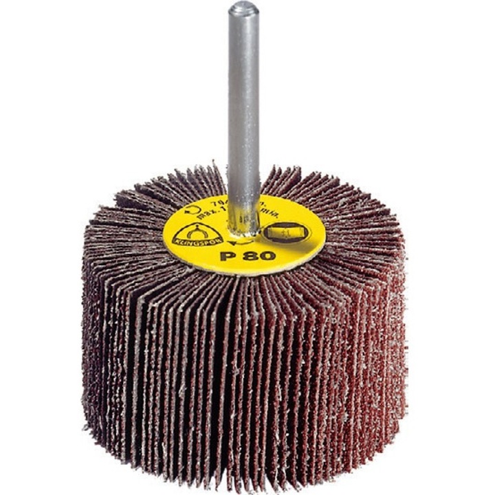 KLINGSPOR KM 613 csiszolótárcsa, 150-es szemcseméret, 60x20x6mm, rozsdamentes acélhoz és fémekhez