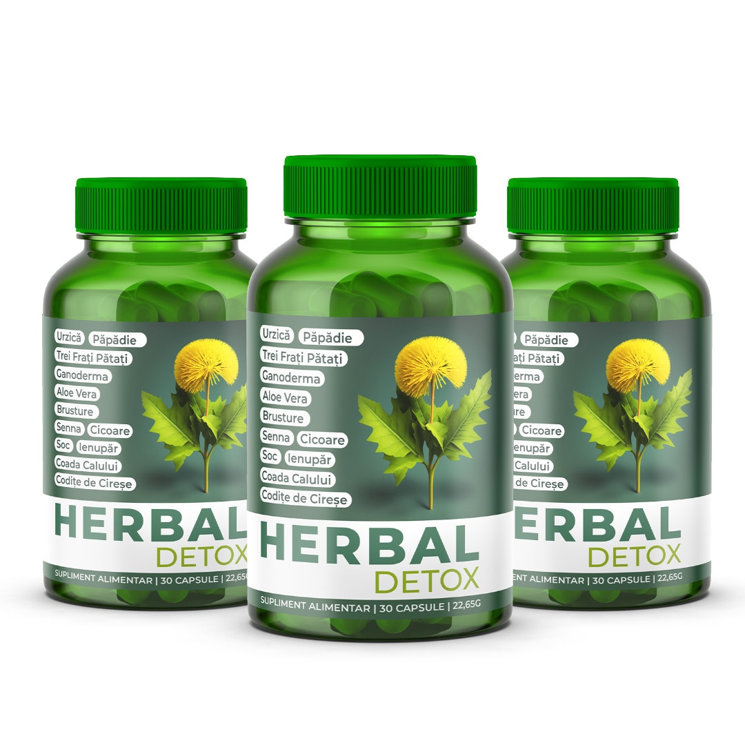 Supliment alimentar pentru detoxifiere, Doza de Sanatate, SET 3 x ...