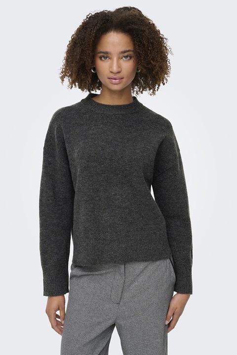 Only, Pulover regular fit, Gri antracit