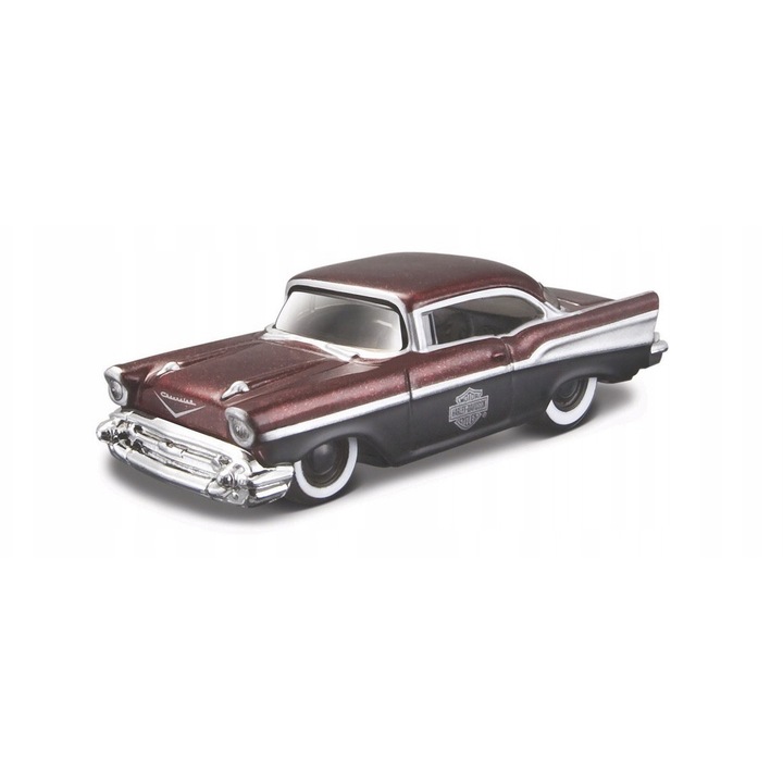 Maisto Chevrolet Bel Air 1957 Custom, metal, 1:64, 8x3cm