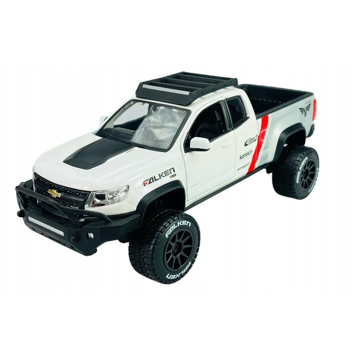 Maisto Chevrolet Colorado ZR2 1:27, alb, 21x8cm