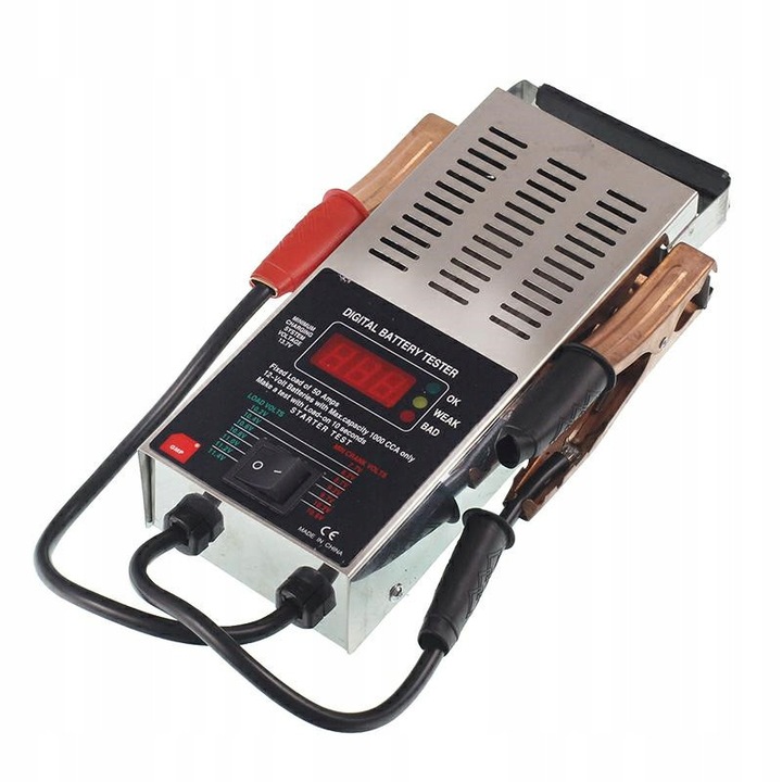 Електронен Тестер за Акумулатор, Zychar, Черен, Gmpetak8524Vdch, Висока Устойчивост и Издръжливост, Внимателно Подбрани Материали, Изискана Форма, Високо Качество на Изработка