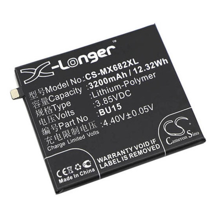 Baterie TECHTEK CS-MX682XL Li-Polymer 3200mAh