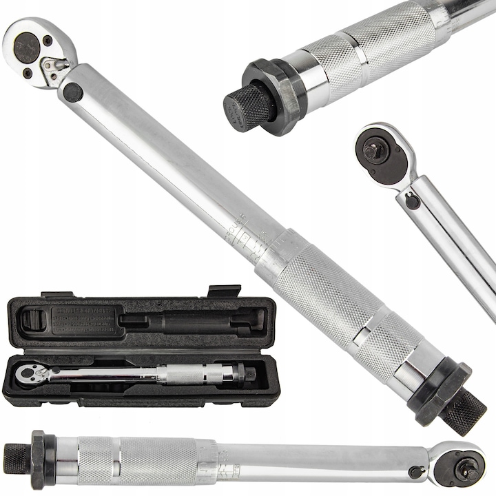 Nyomatékkulcs 3/8" 7-112 Nm, 362mm, Zárható