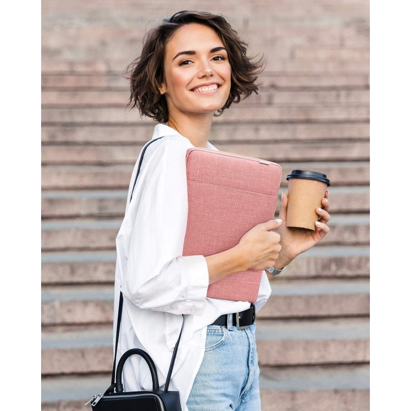 Husă de protecție pentru laptop XONGSOR, 13/14 inch, rezistentă la apă, cu buzunar pentru accesorii, negru