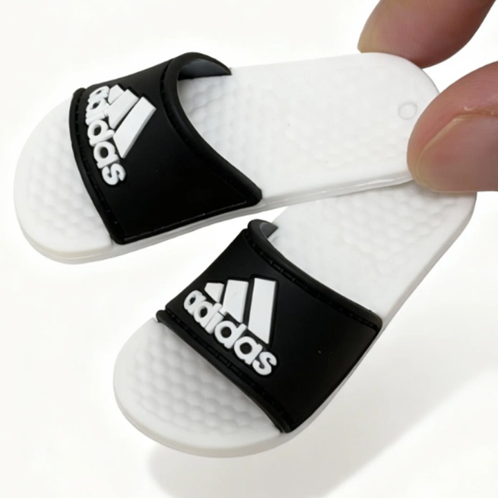 Figurina mini pantofi 3D, set stanga si dreapta, PVC, 4-21cm