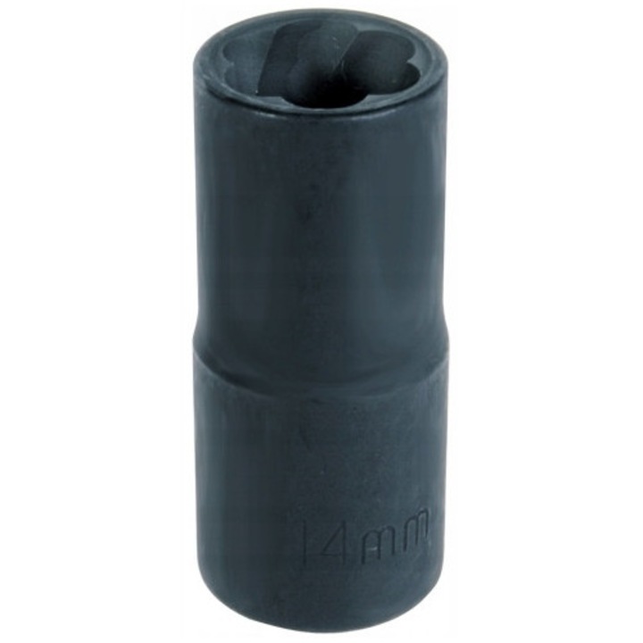 Cheie tubulară 1/2', King Tony, M17, din oțel aliat SNCM, dimensiuni 24, 5x25mm, lungime 50mm