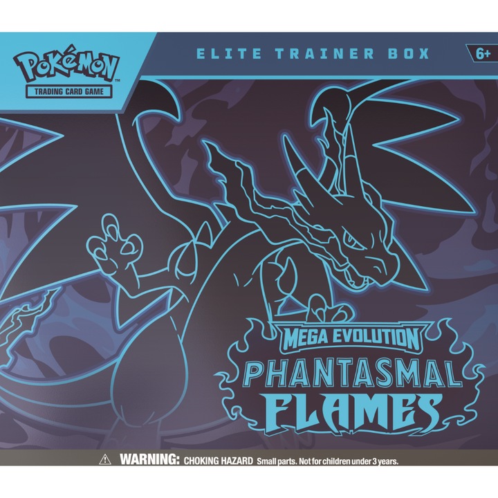 Set cartonase Pokémon TCG Mega Evolution: Phantasmal Flames Elite Trainer Box
