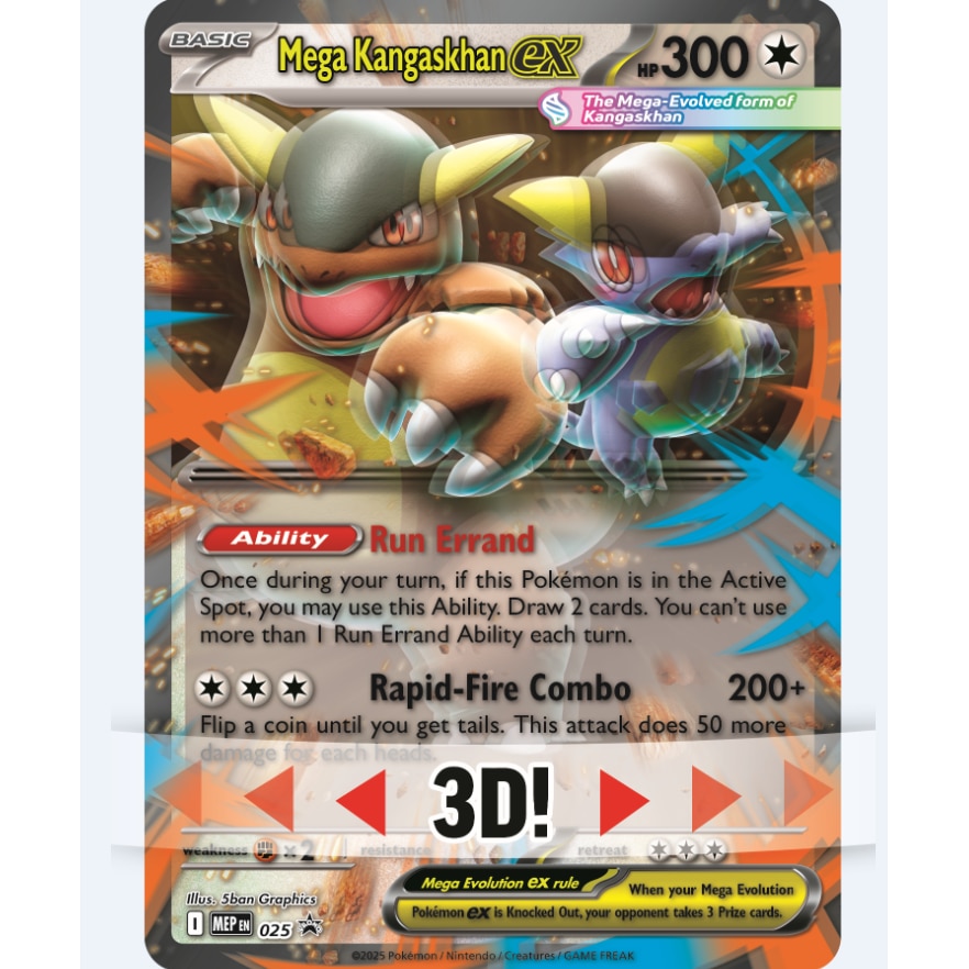 Set cartonase Pokémon TCG: Mega Kangaskhan ex Box - eMAG.ro