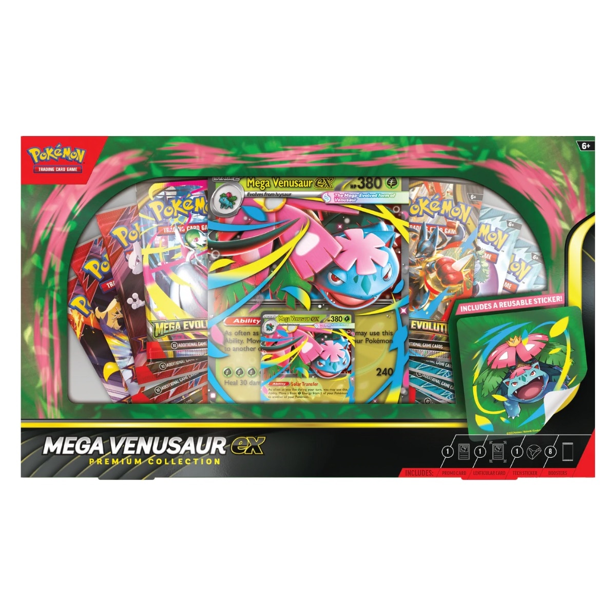Set cartonase Pokémon TCG: Mega Kangaskhan ex Box - eMAG.ro