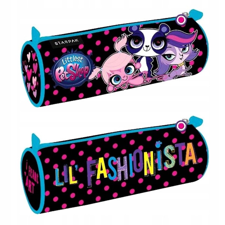 Penar tuba Starpak Littlest Pet Shop, interior captusit, maner cauciucat, 22x8x8, 5cm
