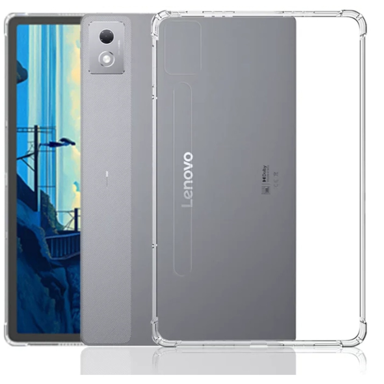 Husa din silicon EtuiTab pentru Lenovo Idea Tab Pro 12.7", acces usor, protectie, transparenta
