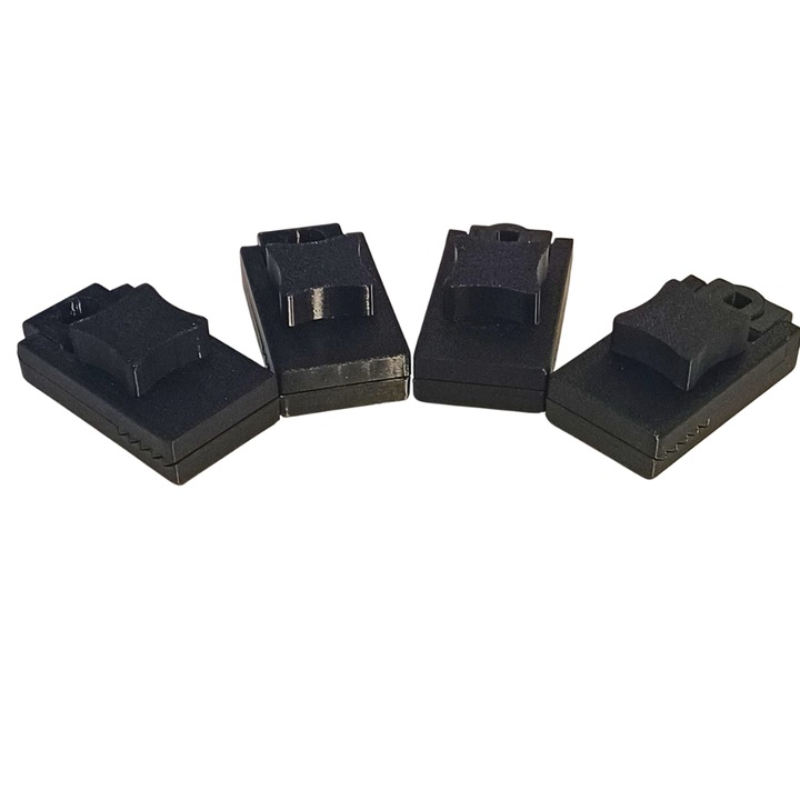 Clema Prelata Cort Tip Crocodil, set 4 buc, rezistent la intemperii, pentru camping, gradină