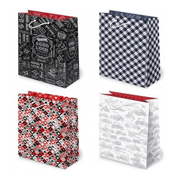 Pungi de cadou, TD 17980, ambalaje cadouri, multicolor