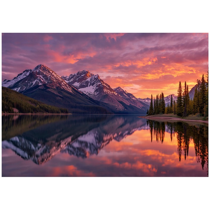 Fotótapéta, Erdő, Ibolya, 150x105 cm, Modern, Vlies, Tapéta, Hálószobába, Szobába, Nappaliba, Falra, Dekoráció, 16179VX3