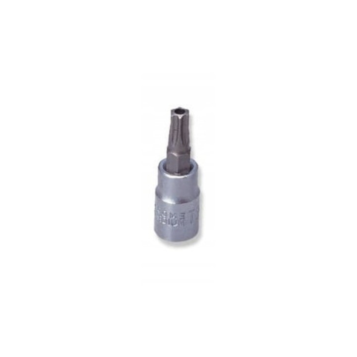 Cheie tubulara Torx Jonnesway 1/4", TX 25, 37mm, otel crom-vanadiu
