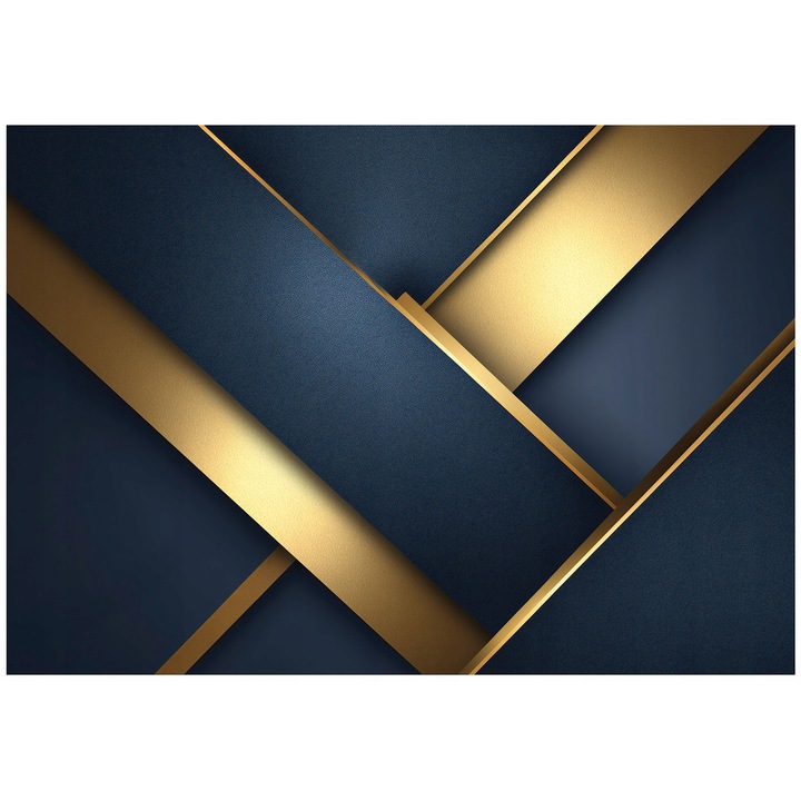 Fali poszter, Absztrakt, Kék, 400x280 cm, Modern, Vlies, Tapéta, Hálószobába, Szobába, Nappaliba, Falra, Dekoráció, 16209VX8