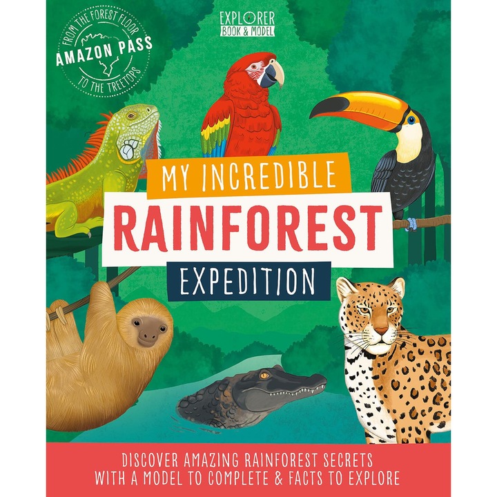 Carte cu modele 3d My Incredible Rainforest Expedition