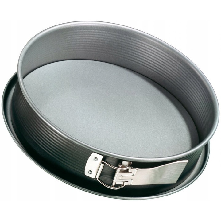 Forma tort Zenker 26cm, neaderenta, baza detasabila, PTFE, inaltime 7cm