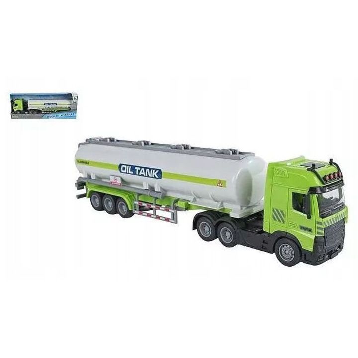 Camion cisterna, Hipo, 38cm, lumini si sunete, textil