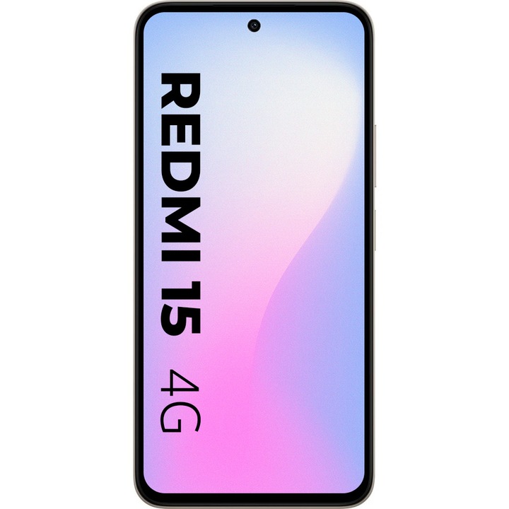 Telefon mobil Xiaomi Redmi 15, 8GB RAM, 256GB, Titan Gray