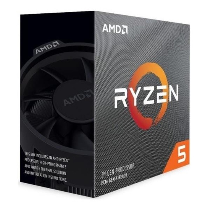 Процесор AMD Ryzen 5 3600, 6 ядра, 12 нишки, 3.6GHz, Socket AM4, 130x130x130mm