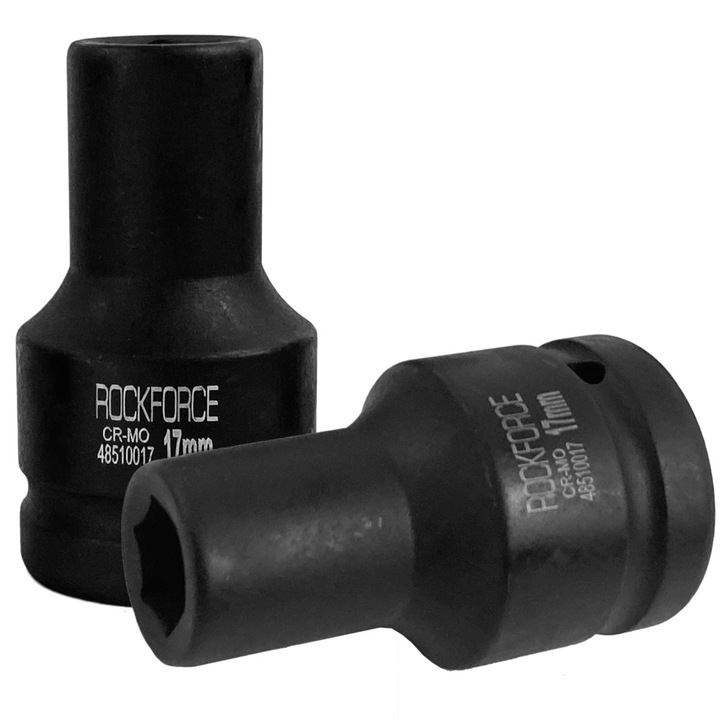 Rock Force 1" 17mm dugókulcs, 58mm mélység, 31mm átmérő, 0,53kg