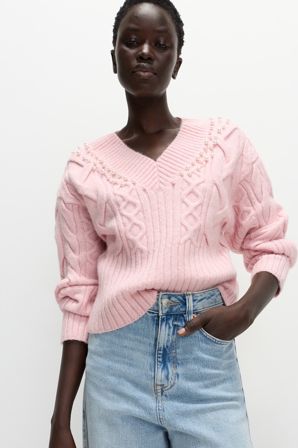 Robe Décontractée Marks & Spencer - Détail Nœud Torsadé - Taille 14 - Rose - Neuf Avec étiquettes (prix Conseillé 25£)