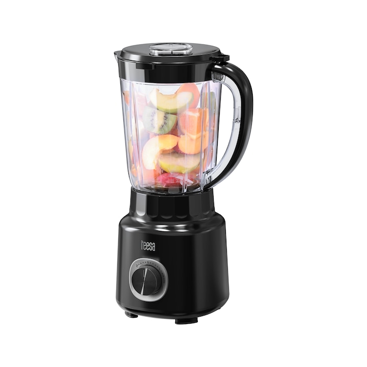 Blender Kielichowy 1,6L 1600W, Negru, Heckermann