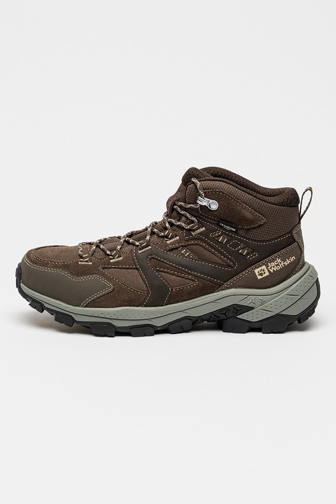 Jack Wolfskin , Ghete pentru trekking Vojo Tour Lt Texapore, Maro inchis
