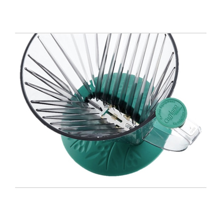 Cafflano Lever Dripper kávékészítő készülék, kompakt design, tartós anyag, rozsdamentes acél, otthoni és utazási használatra