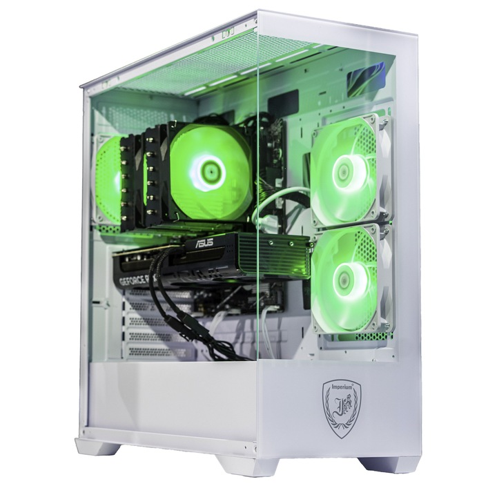 Imperium Ryzen 7 X-REAPER RTX PRO MAX asztali számítógép - 9700X, 32GB RAM, 1TB SSD, RTX 5070Ti 16GB, Fehér