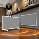 Climative elektromos konvektor, MICA technológiás gyorsfűtés 2000W, WiFi, MICA, falra és padlóra szerelhető, ECO mód, termosztát 15-35°C, 24 órás időzítő, borulásérzékelő, IP24, Tuya Smart Life vezérlés, LED panel, Fehér