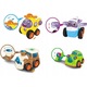 Set Masinute cu Elemente Mobile, Norimpex, 4 modele, plastic, 3 ani