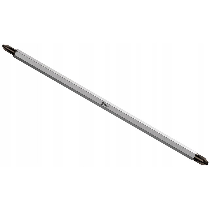 Комплект двойни битове Wera 86 Vario PZ1 + PZ2, никромат, 175 мм, шестостен