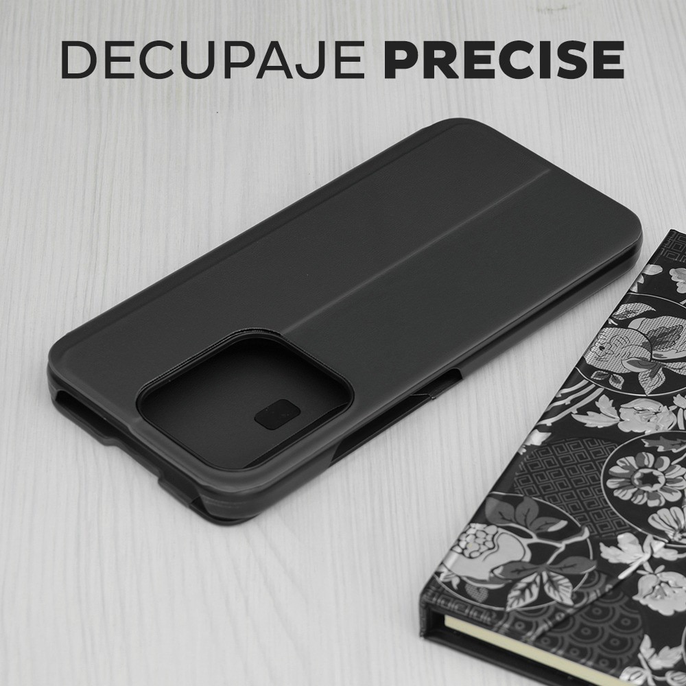 Husa pentru Xiaomi Redmi 15C 4G / Redmi 15C 5G / Poco C85 4G Tip Carte, S-View, Functie de Stand, Calitate Premium, Antisoc, Protectie Sporita, Negru