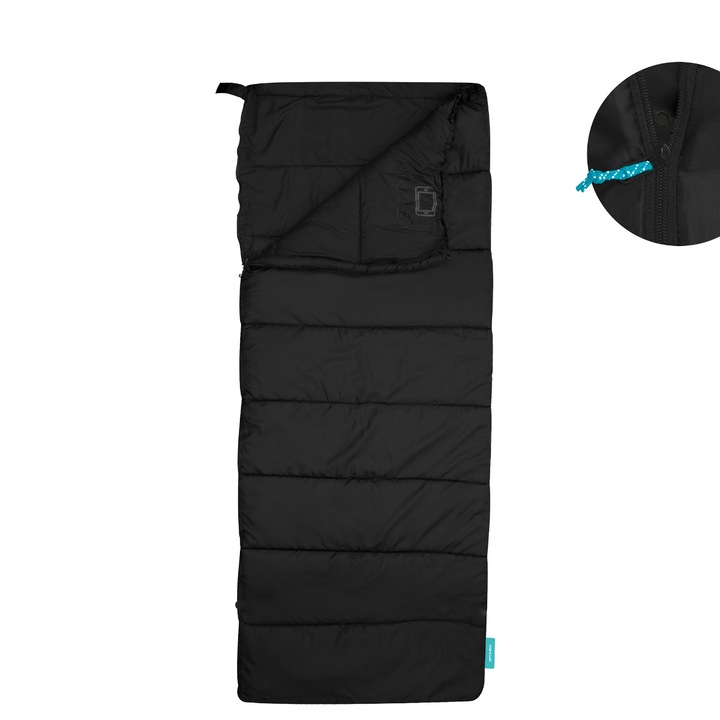 Sac de dormit mumie Spokey Cozy, 220x75cm, poliester, 900g, pentru camping