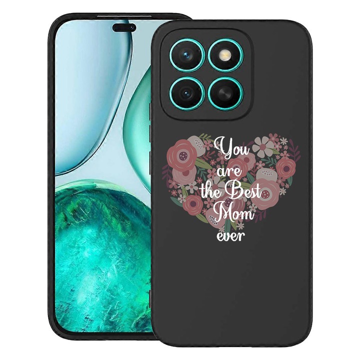 BestCase® Ultra Slim TPU tok Motorola Moto G56-tal kompatibilis, Best Mom Ever dizájnnal, 2100004 B 30