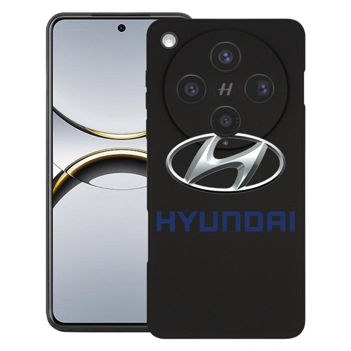 BestCase® Husa Premium Silicone Compatibila cu OPPO Find X8, cu Design Hyundai, Microfibra in interior, 2043686 PB 1724