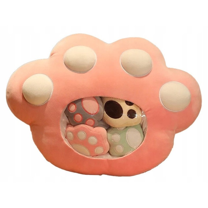 Díszpárna Sárkány, rózsaszín 50x40cm