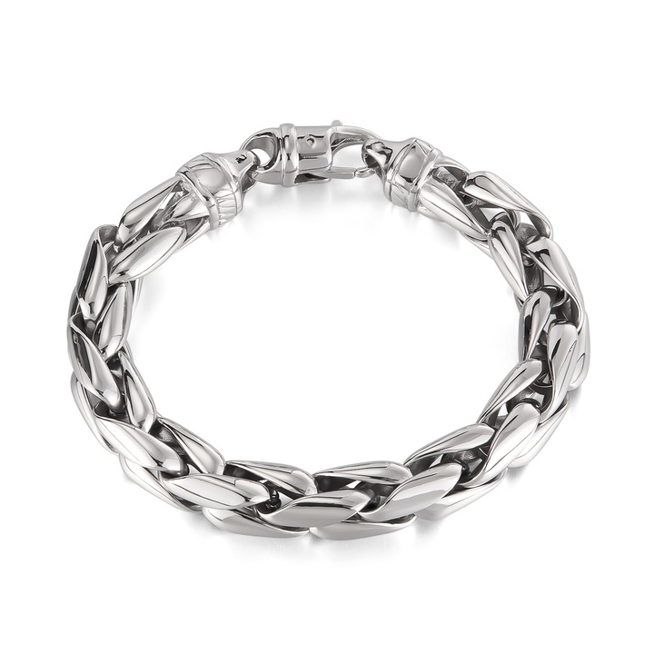 Bratara inox Lant Masiv – Eleganta si Putere in Design Modern BPK13