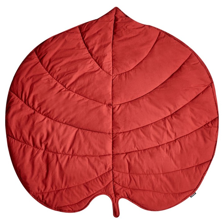 Covoras de joaca pentru copii Eolia 110 x 110 cm Bumbac Rosu