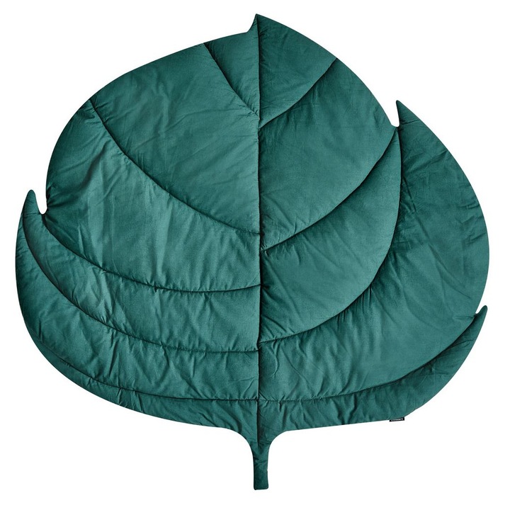 Covoras de joaca pentru copii Olimp 110 x 110 cm Bumbac Verde