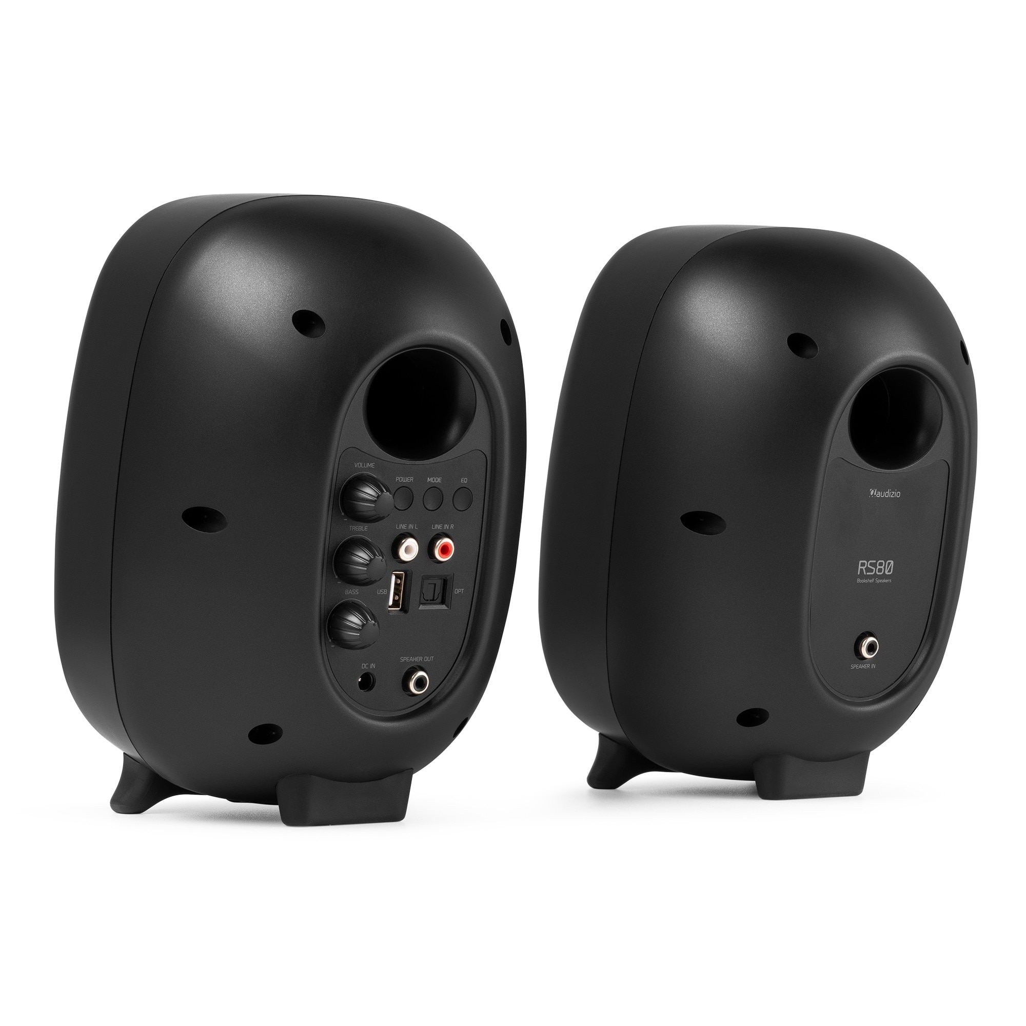Set 2 boxe active de raft, 4", 80W RMS, Bluetooth/USB, Audizio RS80