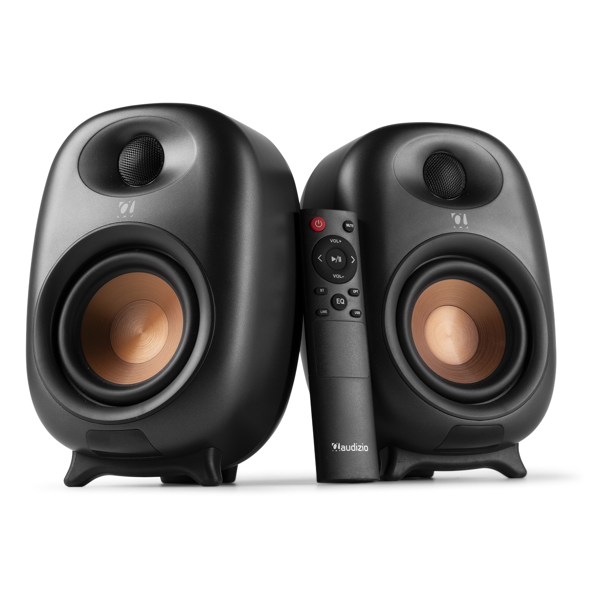 Set 2 boxe active de raft, 4", 80W RMS, Bluetooth/USB, Audizio RS80