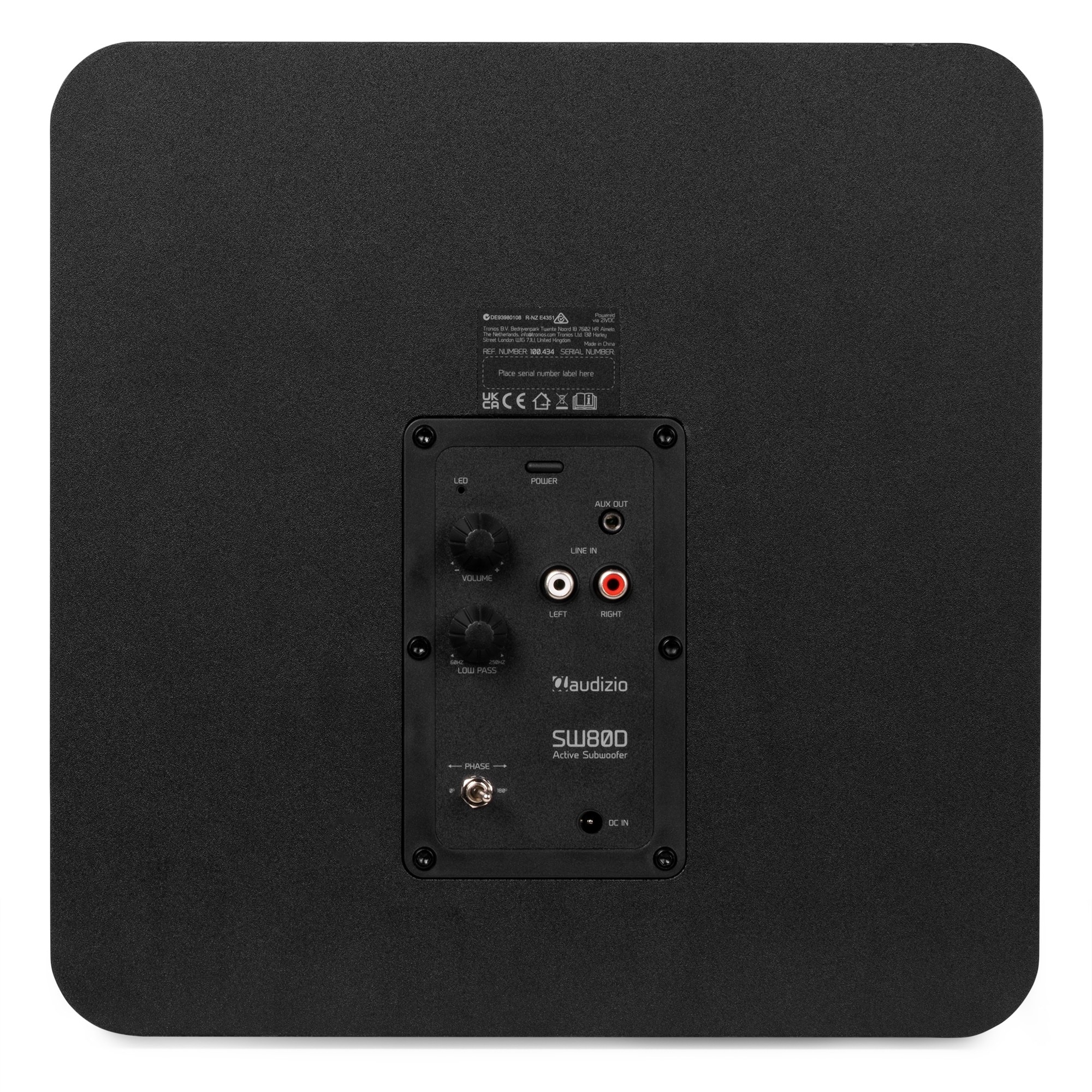 Subwoofer activ, 8", 80W RMS, Audizio SW80D